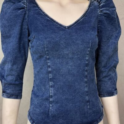 Blusa Denim Princesa