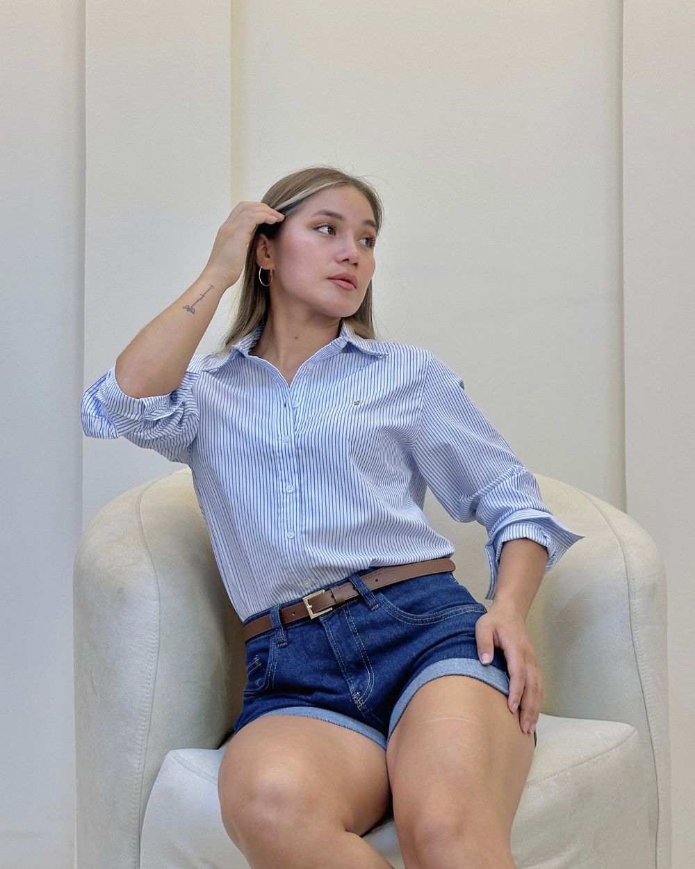 BLUSA COTTON RITA LISTADO