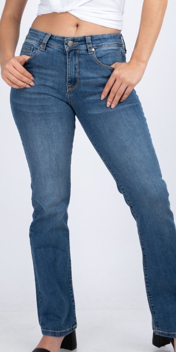 Jeans Recto Sara - Claro