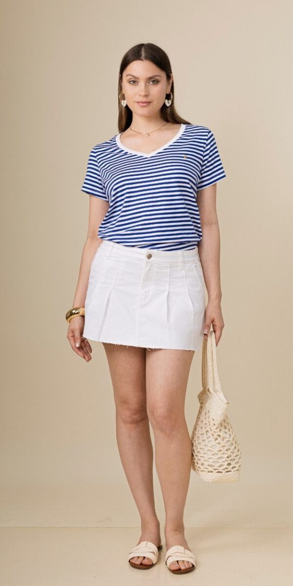 Falda Denim Drill Teniss