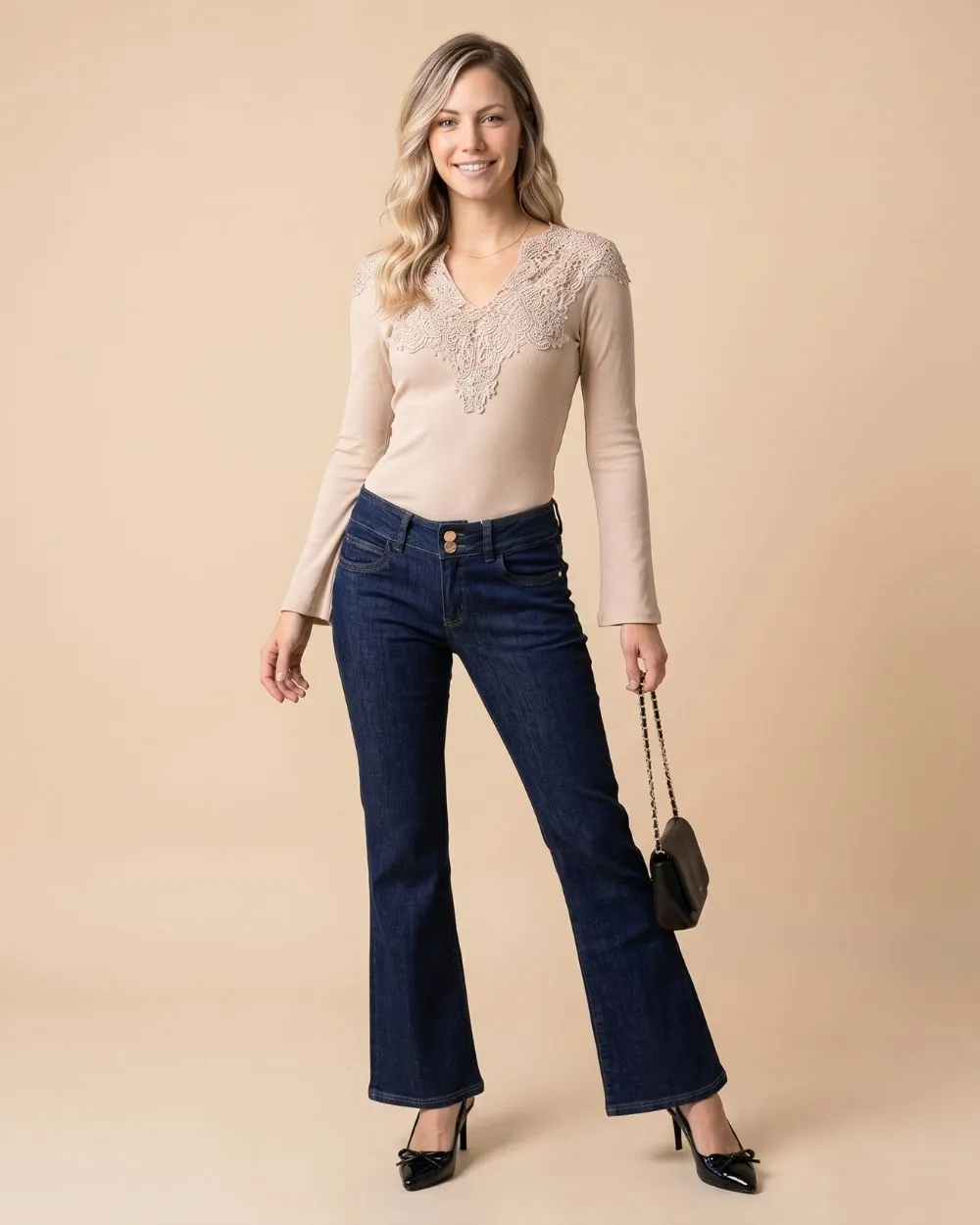 BLUSA COTTON RIB LUZ