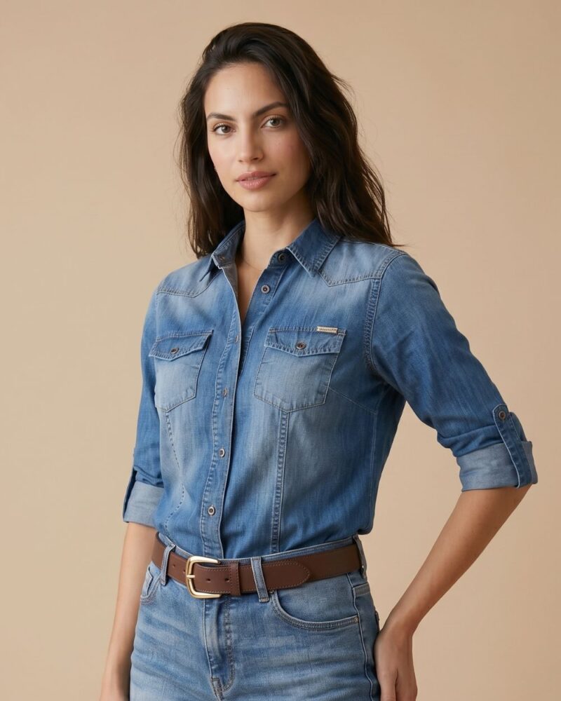 BLUSA DENIM SOLANGE