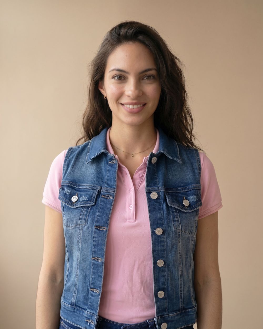 CHALECO DENIM SARA