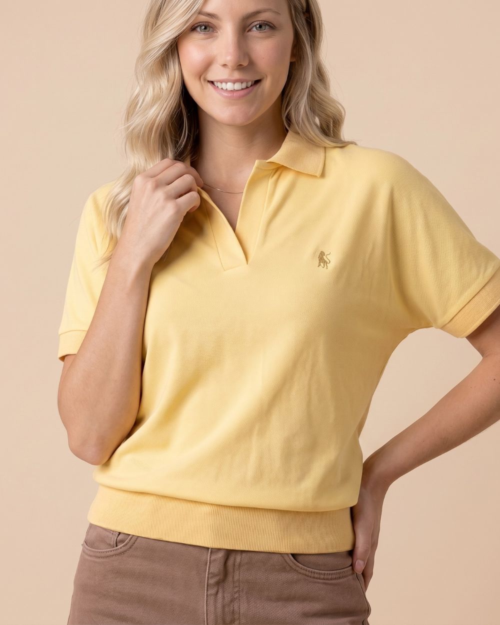 POLO COTTON PIQUE LEA