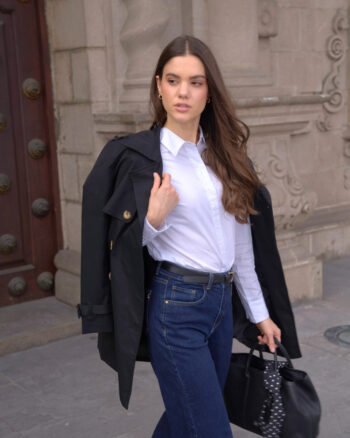 GABARDINA LARGA DRILL KENDAL