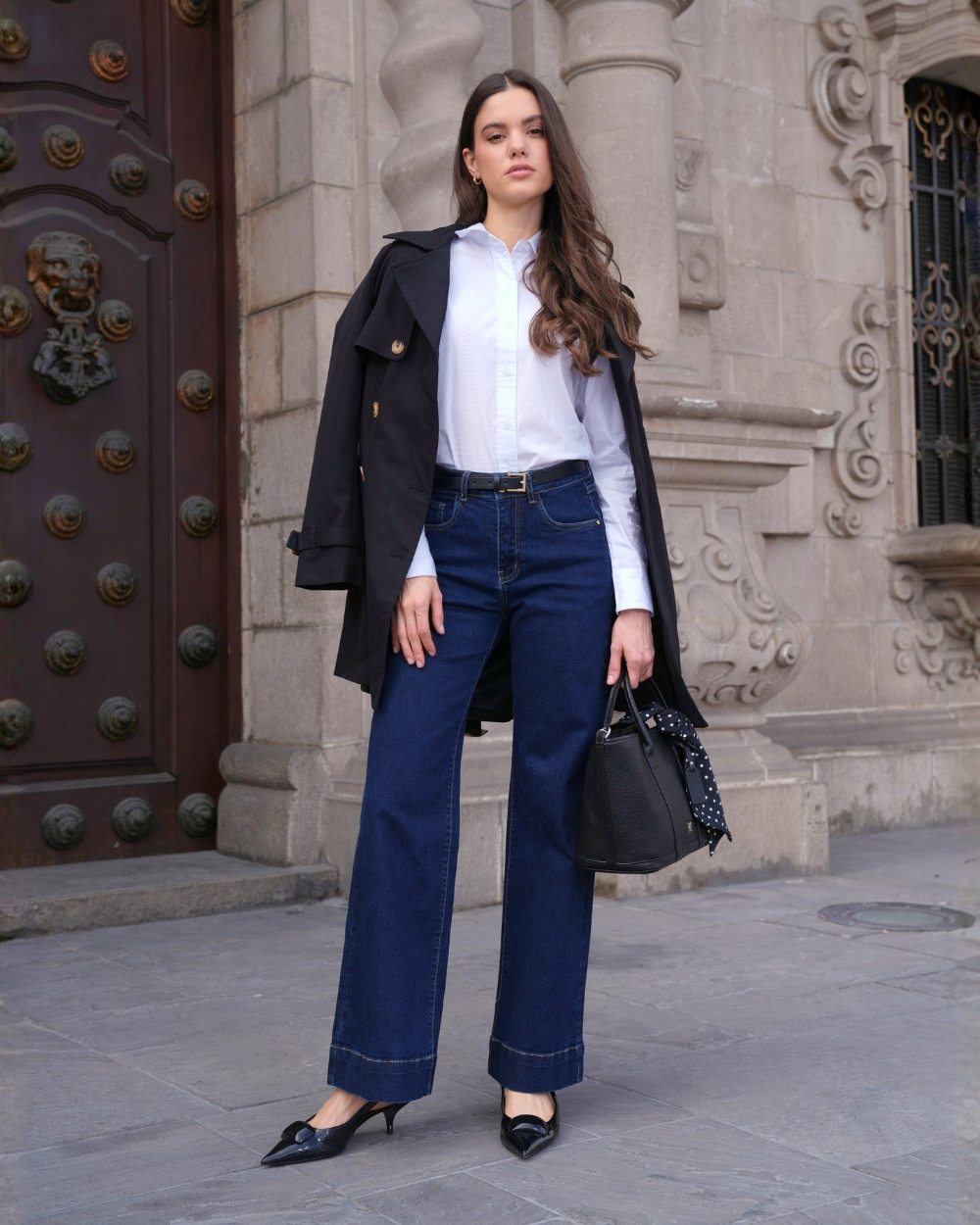 GABARDINA LARGA DRILL KENDAL