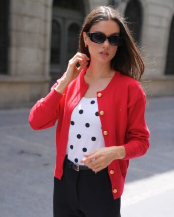 CARDIGAN TEGIDO COTTON	ESTELA