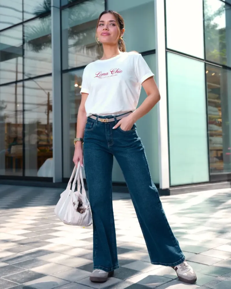 JEANS WIDE LEGS - JIMENA PETTIT
