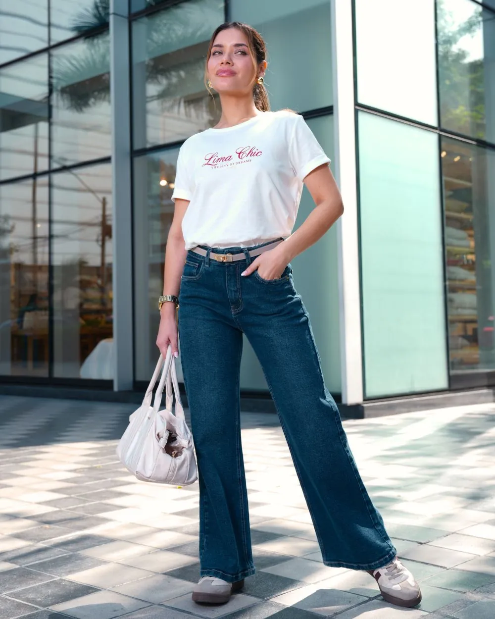 JEANS WIDE LEGS - JIMENA PETTIT